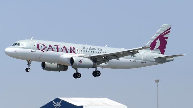 A7-AHF:Airbus A320-200:Qatar Airways